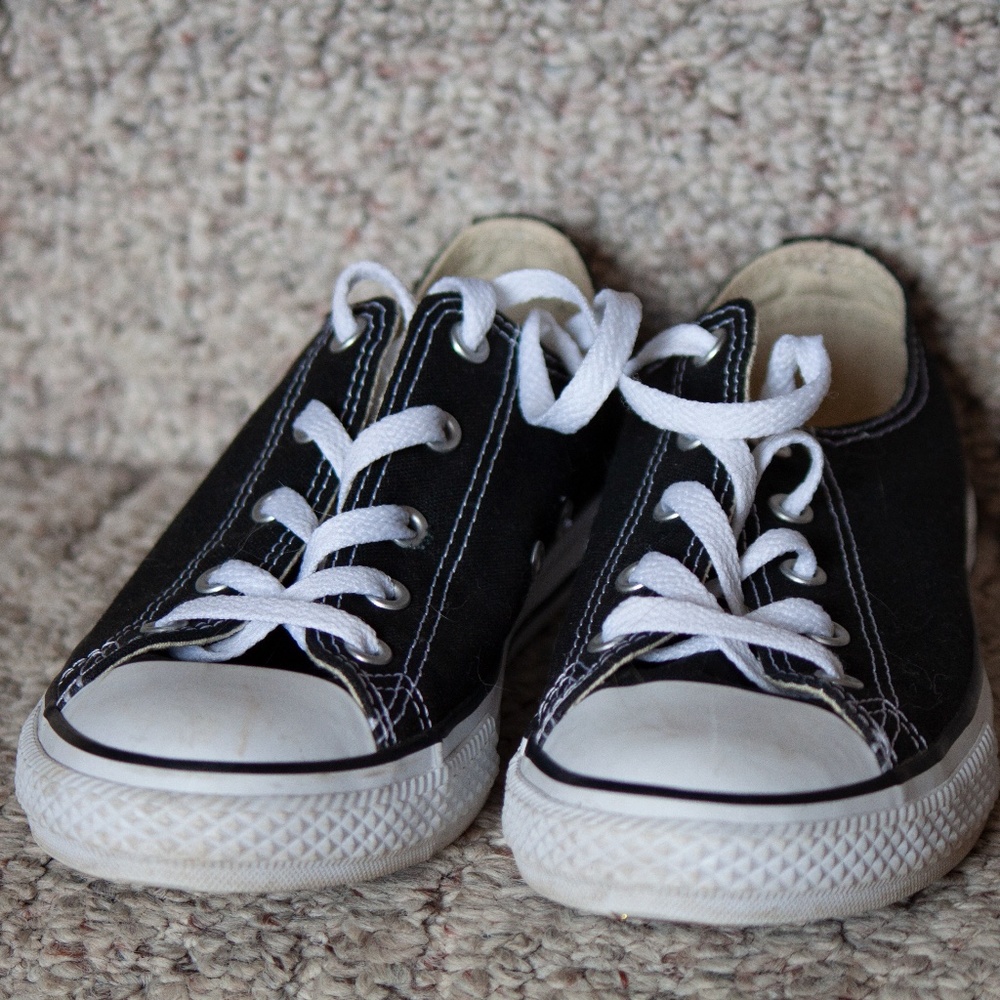 Kids Black Converse